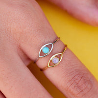 Gemstone Eye Ring Gallery Thumbnail