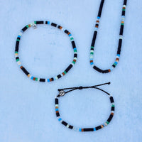 Men's Mixed Seed Bead Necklace Gallery Thumbnail