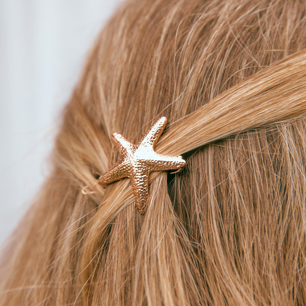 Starfish Hair Barrette 2