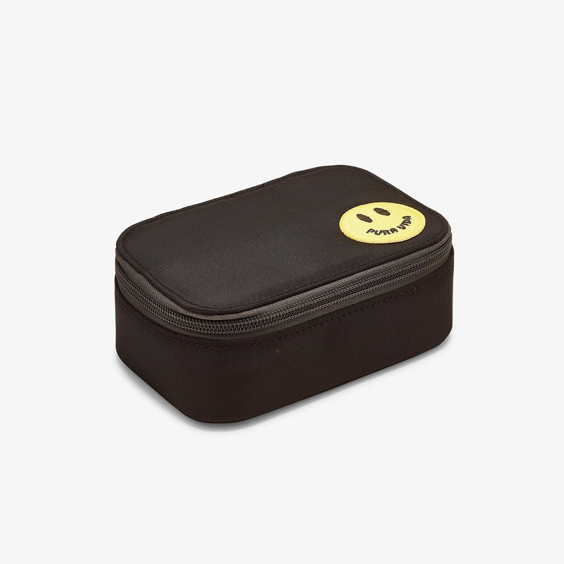 Black Smiley Face Jewelry Case 1