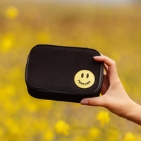 Black Smiley Face Jewelry Case Gallery Thumbnail