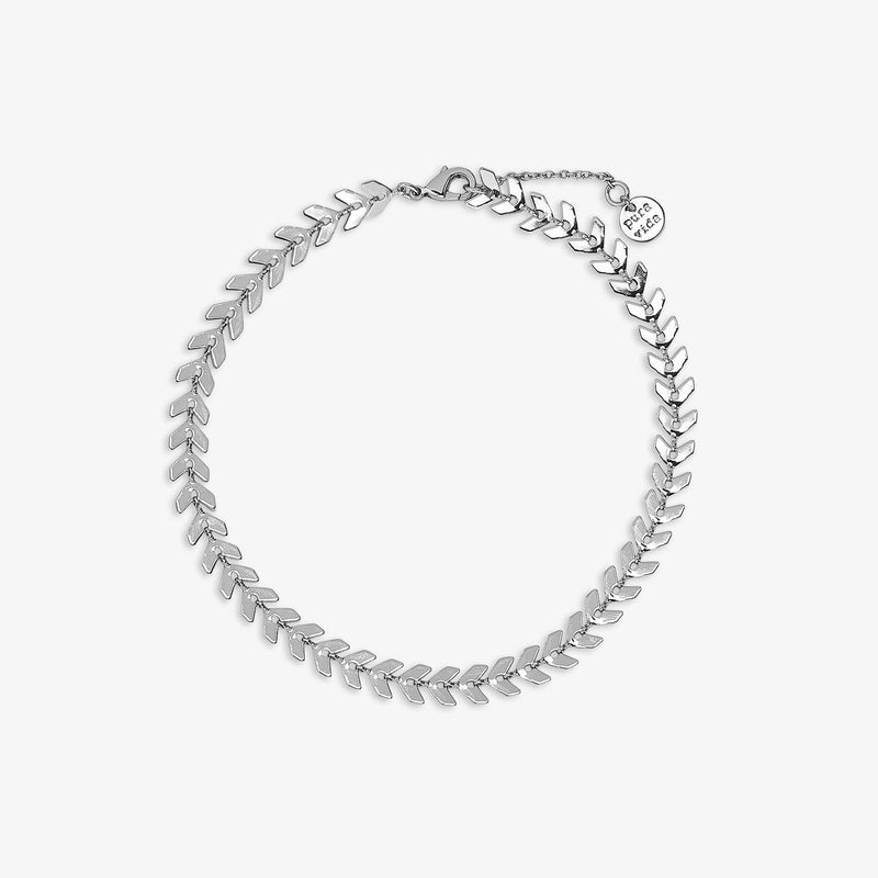 Chevron Chain Anklet 1