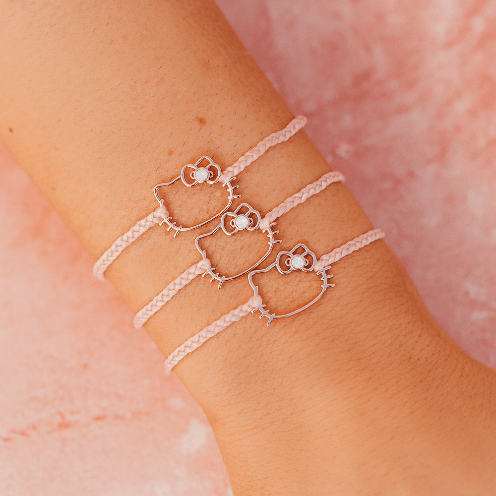 Hello Kitty Delicate Opal Charm Bracelet 3