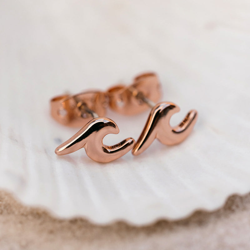 Wave Stud Earrings 6