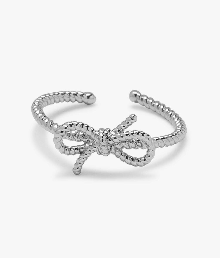 Twisted Knot Toe Ring