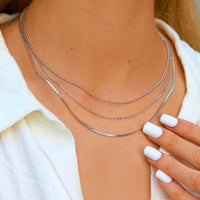 Layered Chain Choker Gallery Thumbnail