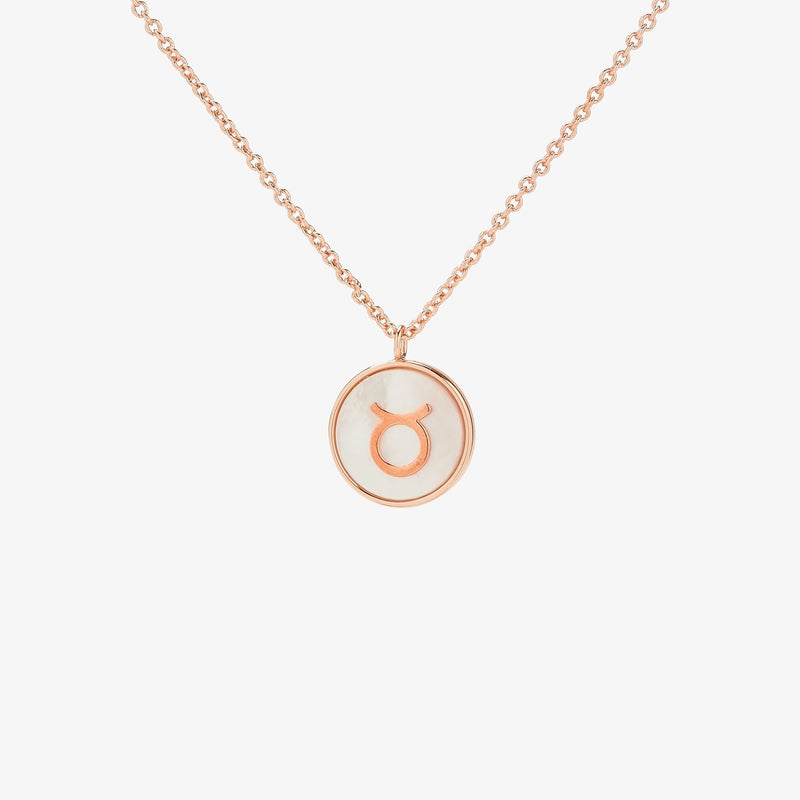 Zodiac Mother of Pearl Necklace 7