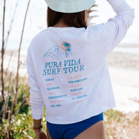 Surf Tour Long Sleeve Boxy Tee