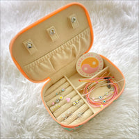 Pastel Cheetah Jewelry Case Gallery Thumbnail