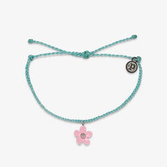 Solstice Enamel Flower Charm Bracelet