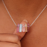 Rainbow Crystal Necklace Gallery Thumbnail