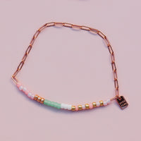 Seabright Stretch Bead & Chain Bracelet Gallery Thumbnail
