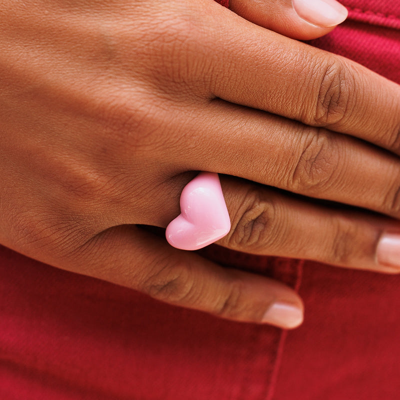 Bubble Heart Ring 3