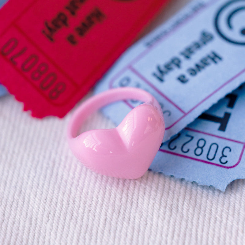 Bubble Heart Ring 5