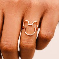 Disney Mickey Mouse Outline Ring Gallery Thumbnail