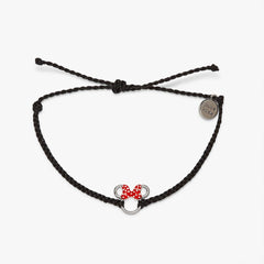 Disney Minnie Mouse Head Charm Bracelet