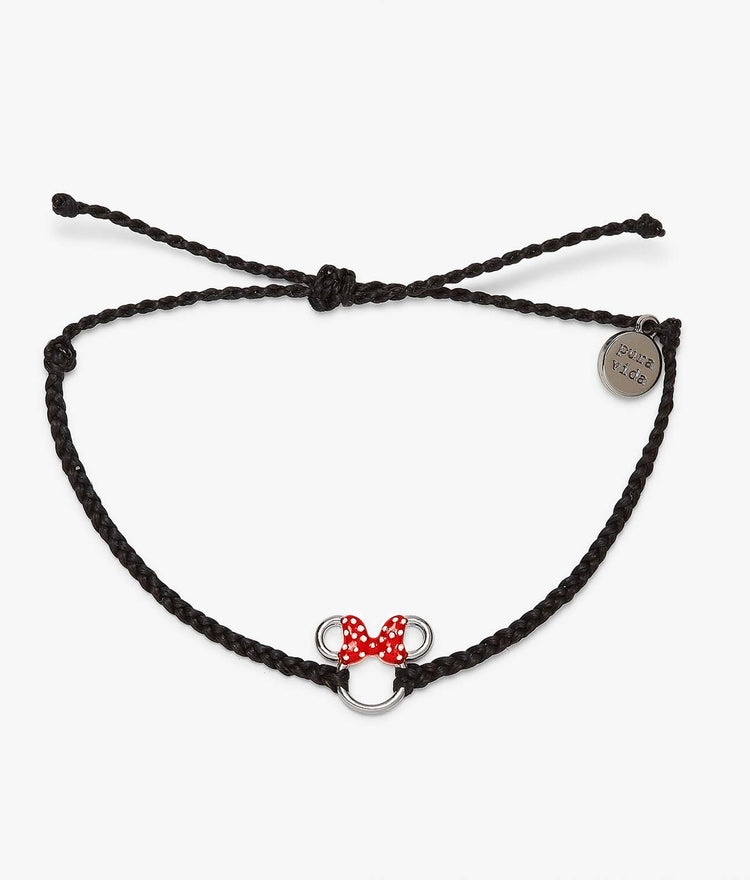 Disney Minnie Mouse Head Charm Bracelet