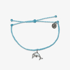 Mother of Pearl Dolphin Charm Bracelet