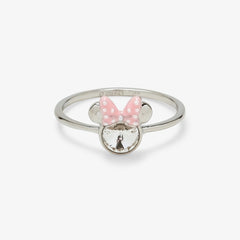 Disney Minnie Mouse Bow & Gemstone Ring