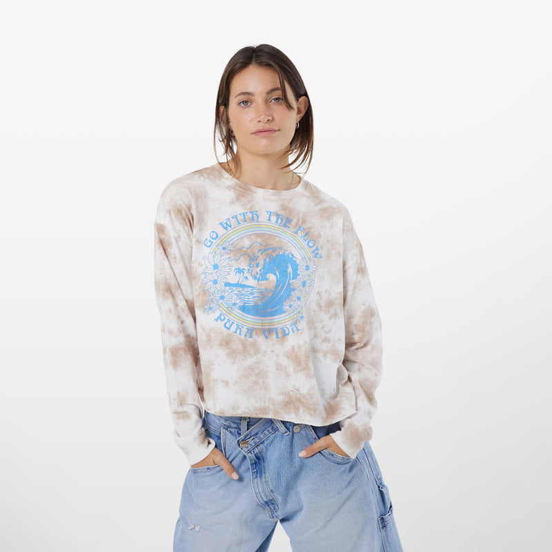 Go with the Flow Long Sleeve Boxy Tee 3