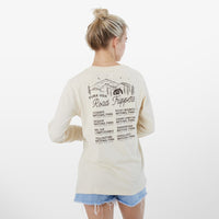 US Road Trip Long Sleeve Crew Tee Gallery Thumbnail