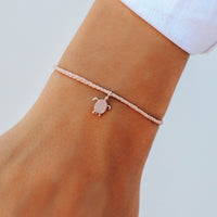 Rose Gold Save the Sea Turtles Charm Gallery Thumbnail