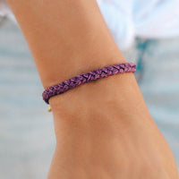 Solid Braided Bracelet Gallery Thumbnail