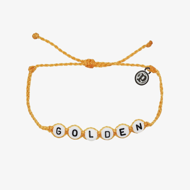 Golden Word Bracelet 1