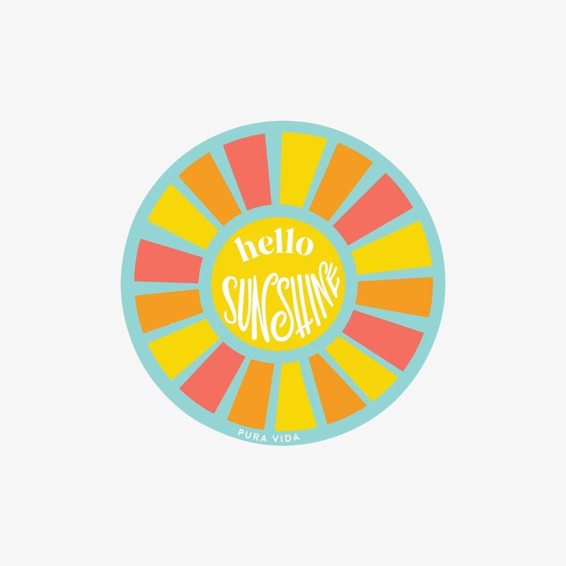 Hello Sunshine Sticker 1