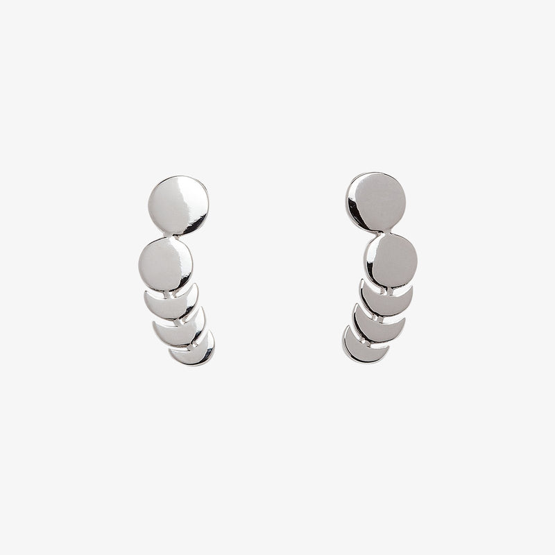 Moon Phases Ear Climber 1