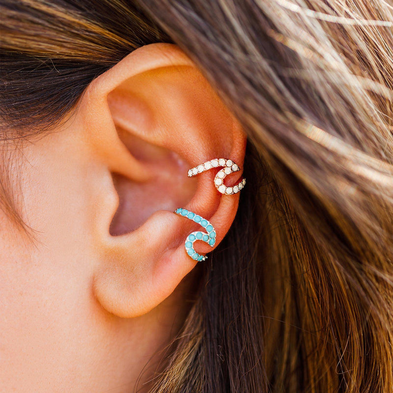 Stone Wave Ear Cuff 5