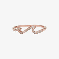 Pave Wave Ring