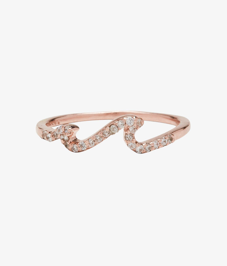 Pave Wave Ring