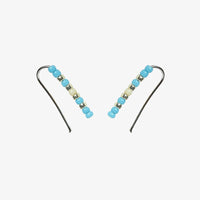 Playa Seed Bead Ear Climber Gallery Thumbnail