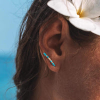 Playa Seed Bead Ear Climber Gallery Thumbnail