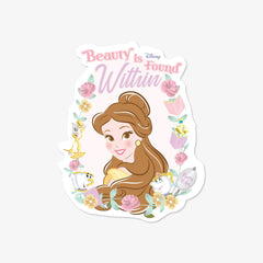 Disney Belle Beauty Within Sticker