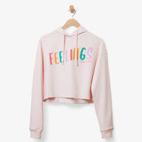 Feelings Crop Hoodie Gallery Thumbnail