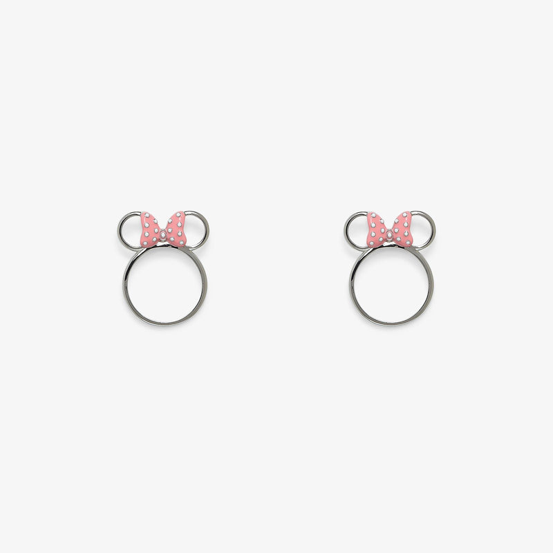 Disney Minnie Mouse Cutout Stud Earrings 2