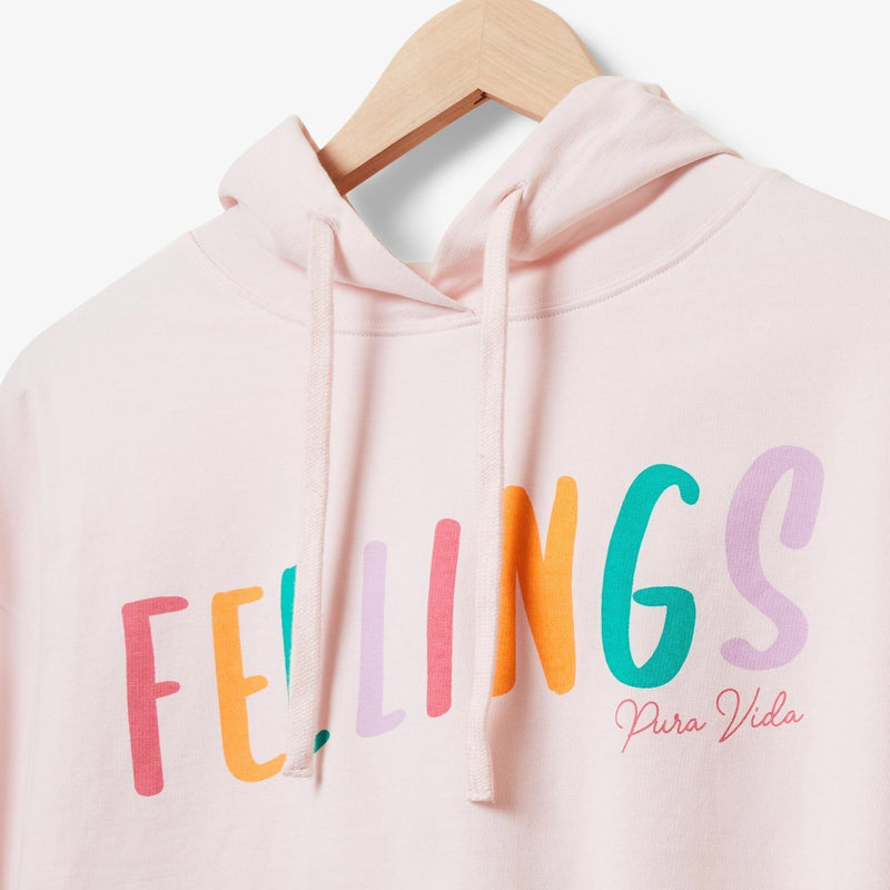 Feelings Crop Hoodie 7