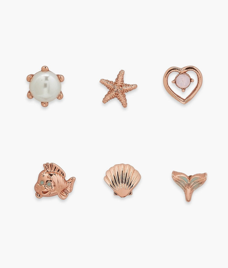 Disney Little Mermaid Stud Earring Pack