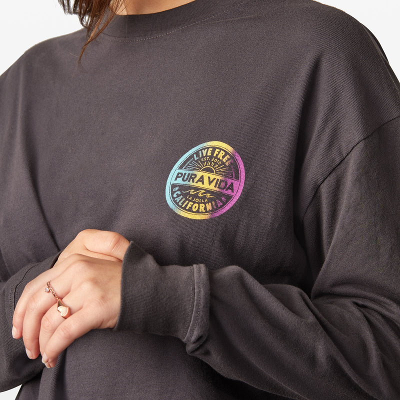 Live Free Long Sleeve Boxy Tee 5