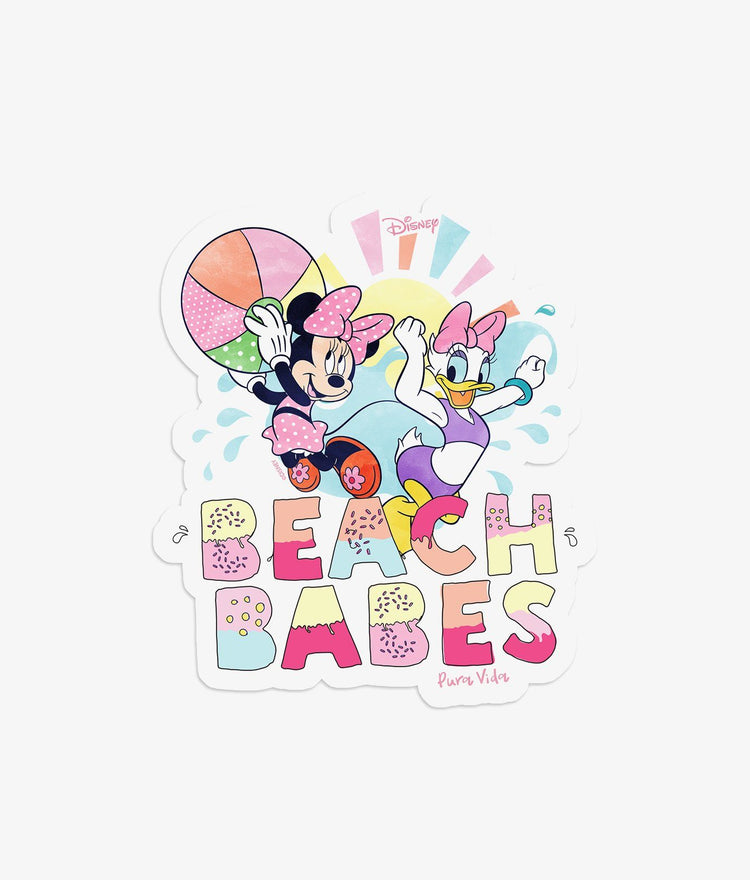 Disney Minnie Mouse & Disney Daisy Duck Beach Babes Sticker