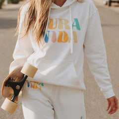 Pura Vida Rainbow Wave Hoodie