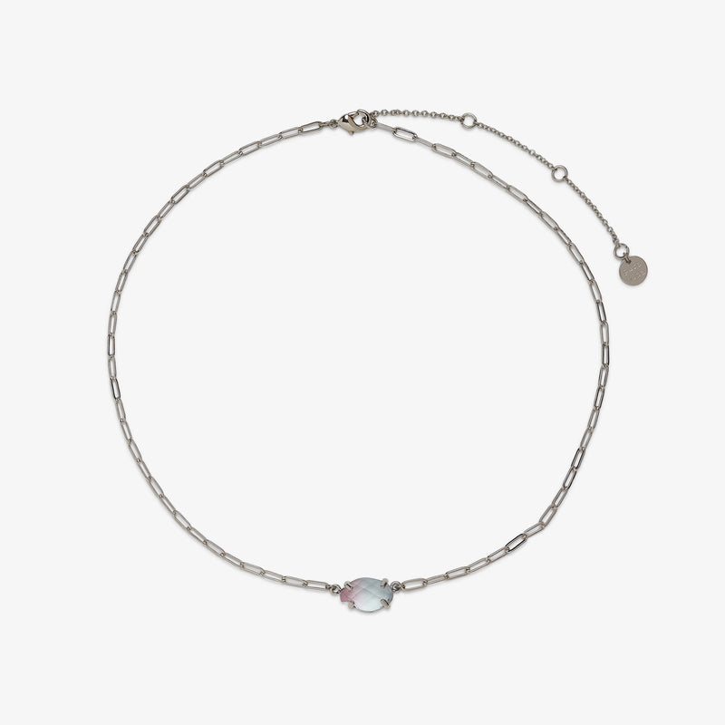 Rainbow Quartz Choker 1