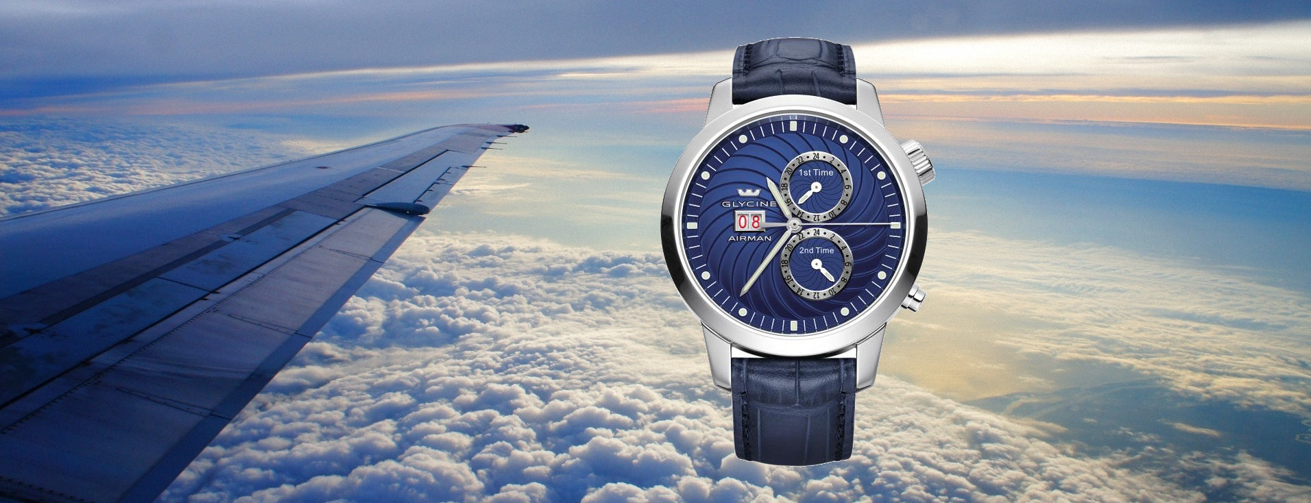 Glycine Airman 7 in dark blue