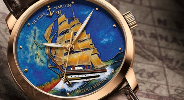 Ulysse Nardin Classico Amerigo Vespucci 8156-111-2 AV dial