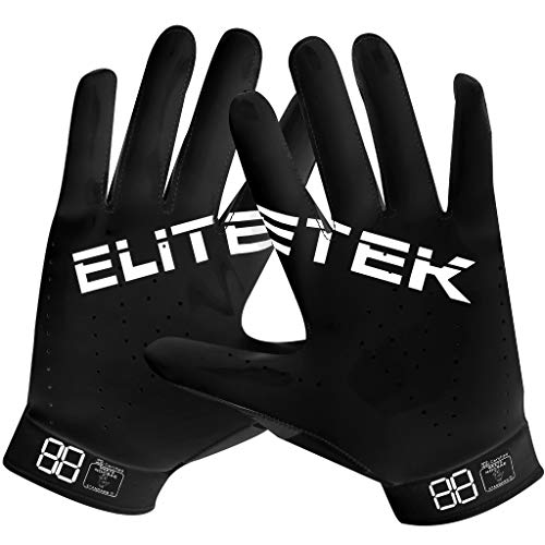 Details about   Authentic EliteTek RG-14 Football Grip Gloves Youth