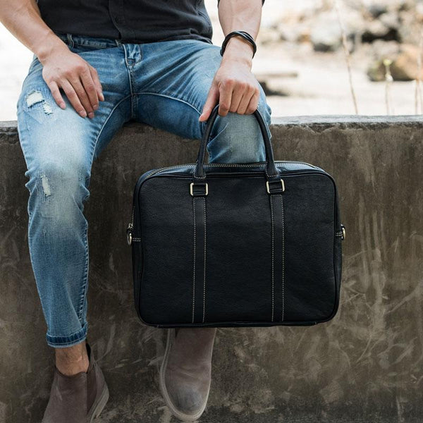 work bag mens leather