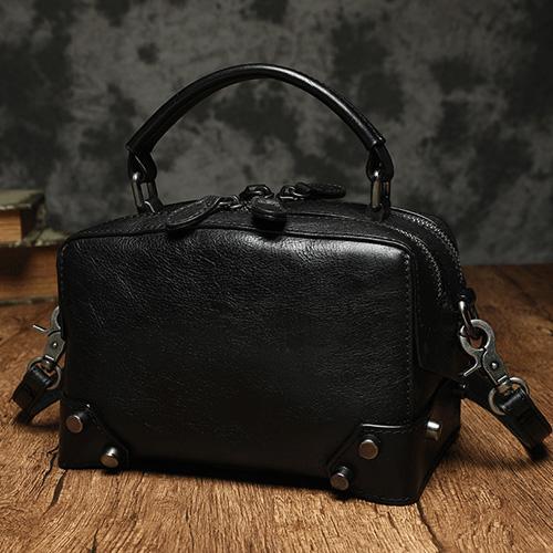 black square crossbody bag