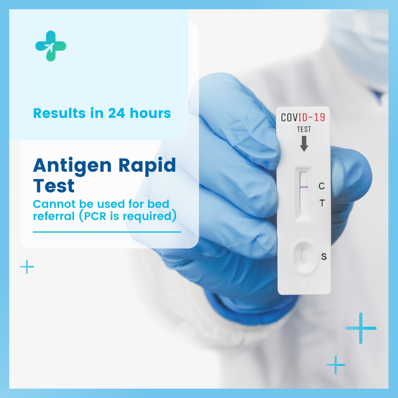 Antigen Test ตรวจโควิด แอนติเจน(ที่คลินิกที่ได้คิวเร็วสุด - ไม่กำหนดสถานที่)